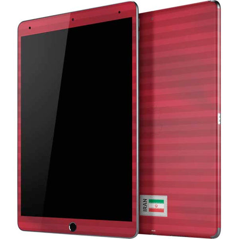 Iran Soccer Flag iPad Skins